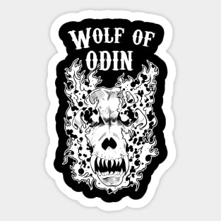 Wolf of Odin Sticker